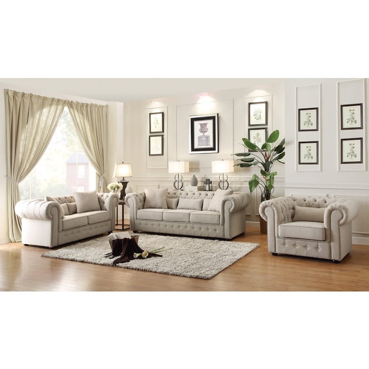 Homelegance Furniture Savonburg Sofa