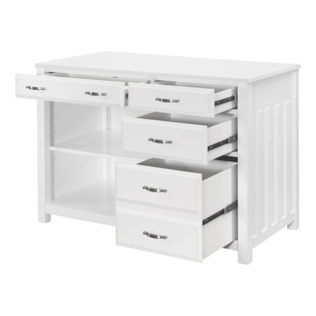 4-Drawer Credenza