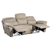 Homelegance Furniture Longvale Dual Power Reclining Sofa