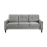 Mid-Century Modern Sofa with Tufted Detail