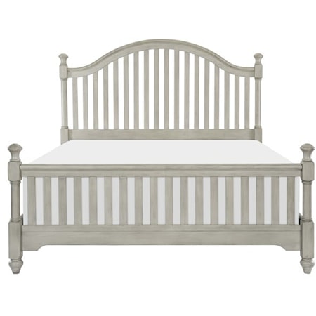 Farmhouse California King Spindle Bed