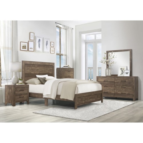 Rustic 5-Piece King Bedroom Set