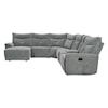 Homelegance Furniture Tesoro 6-Piece Modular Reclining Sectional Sofa