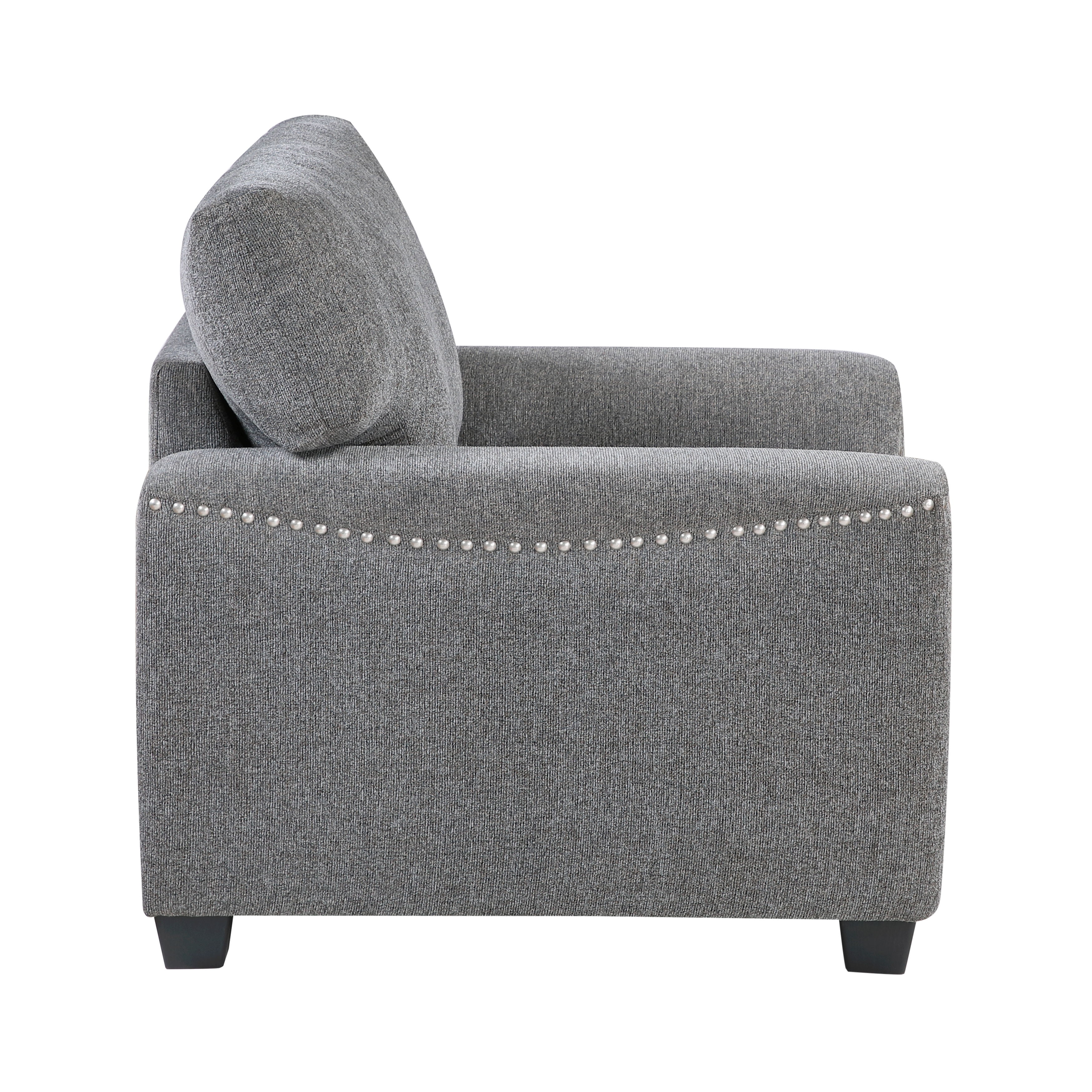 Accent Chair with Nailhead Trim