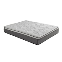 12" Medium California King Twin Gel-Infused Memory Foam Mattress