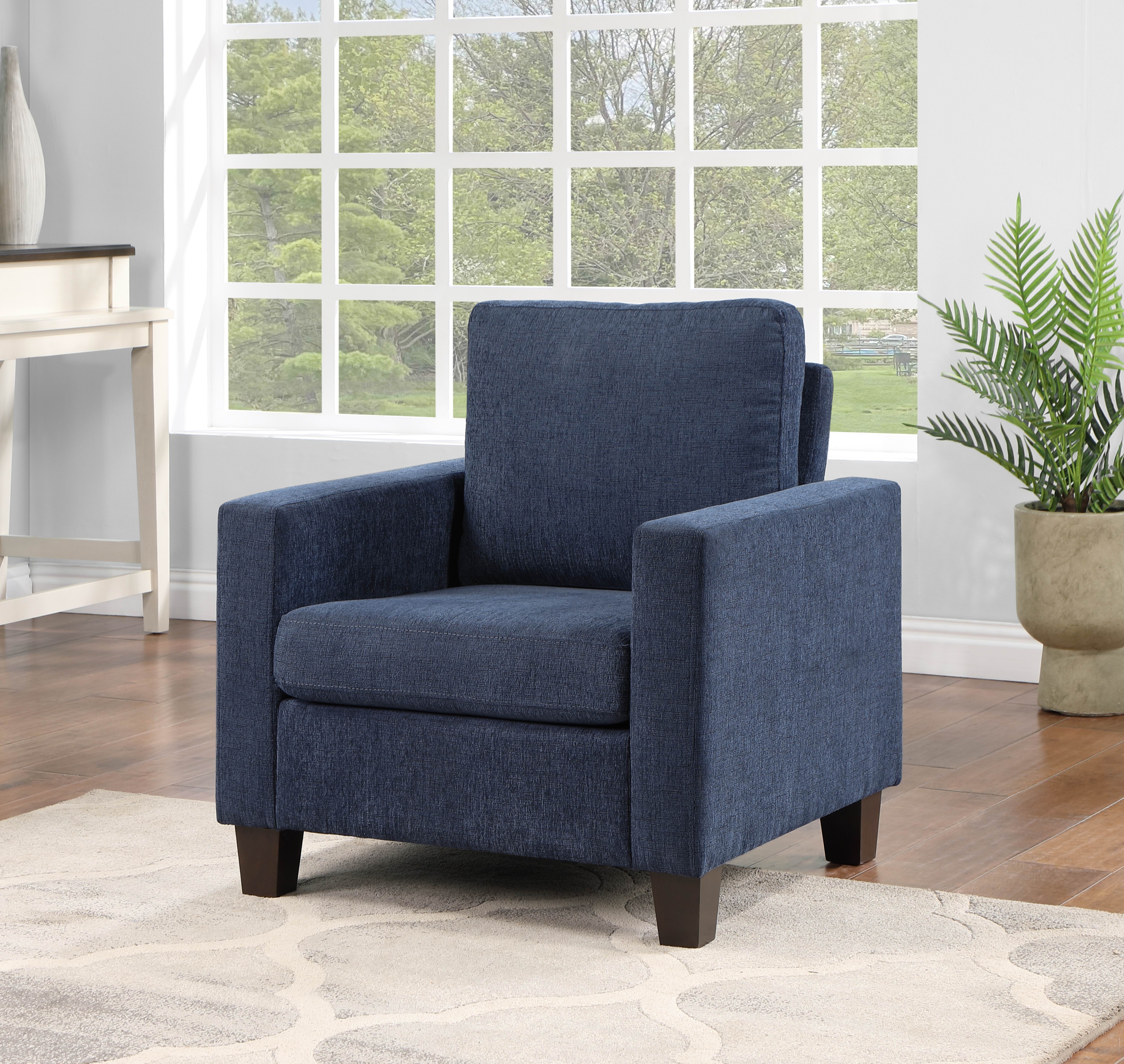 Homelegance 9247 Modern Track-Arm Accent Chair