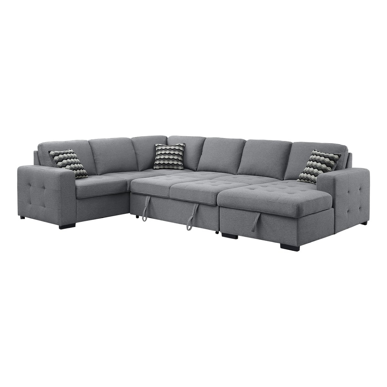 Homelegance Furniture Solomon 4-Piece Sectional Sofa