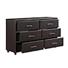 Homelegance Lorenzi 6-Drawer Dresser