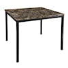 Homelegance Furniture Tempe Counter Height Table with Faux Marble Top