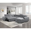 Homelegance Berel 4-Piece Sectional Sofa