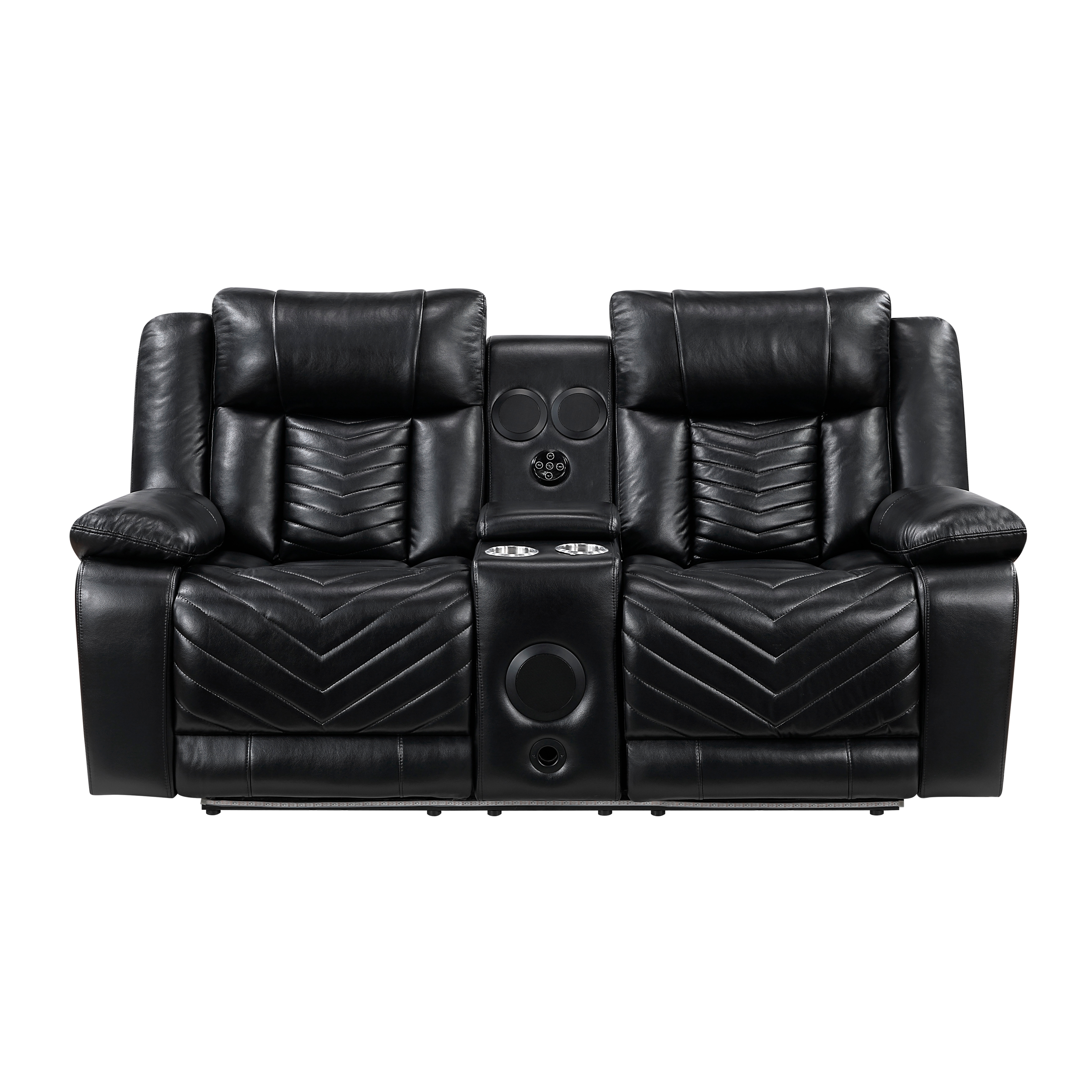 Homelegance Huron 2-Piece Double Power Reclining Set