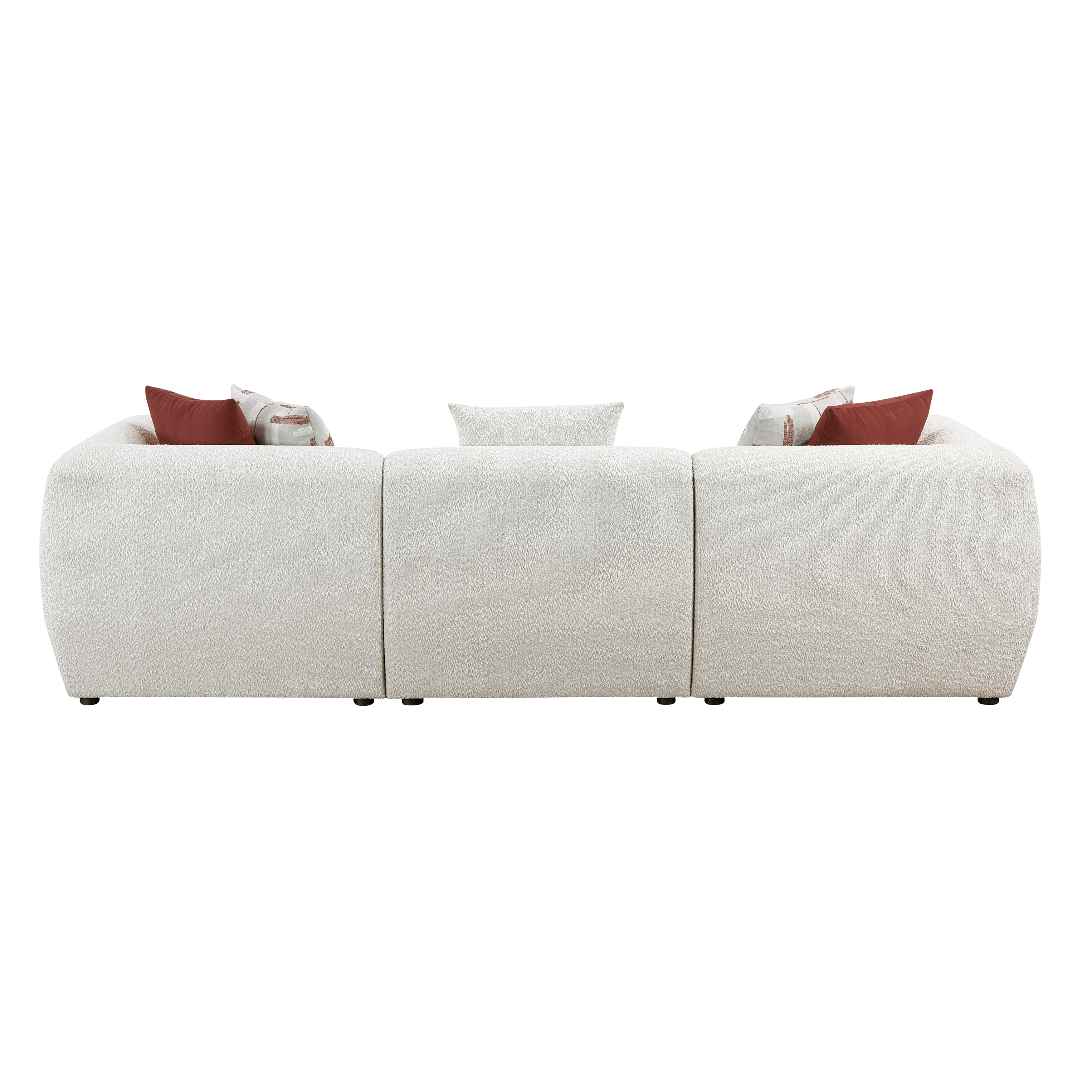 Sofa with Throw Pillows