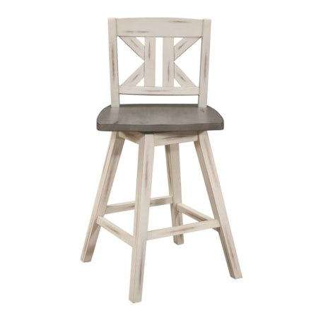 Bar Height Swivel Dining Chair