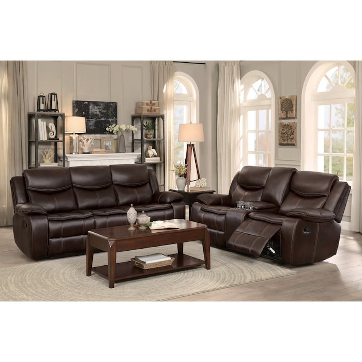 Homelegance Bastrop 2-Piece Living Room Set