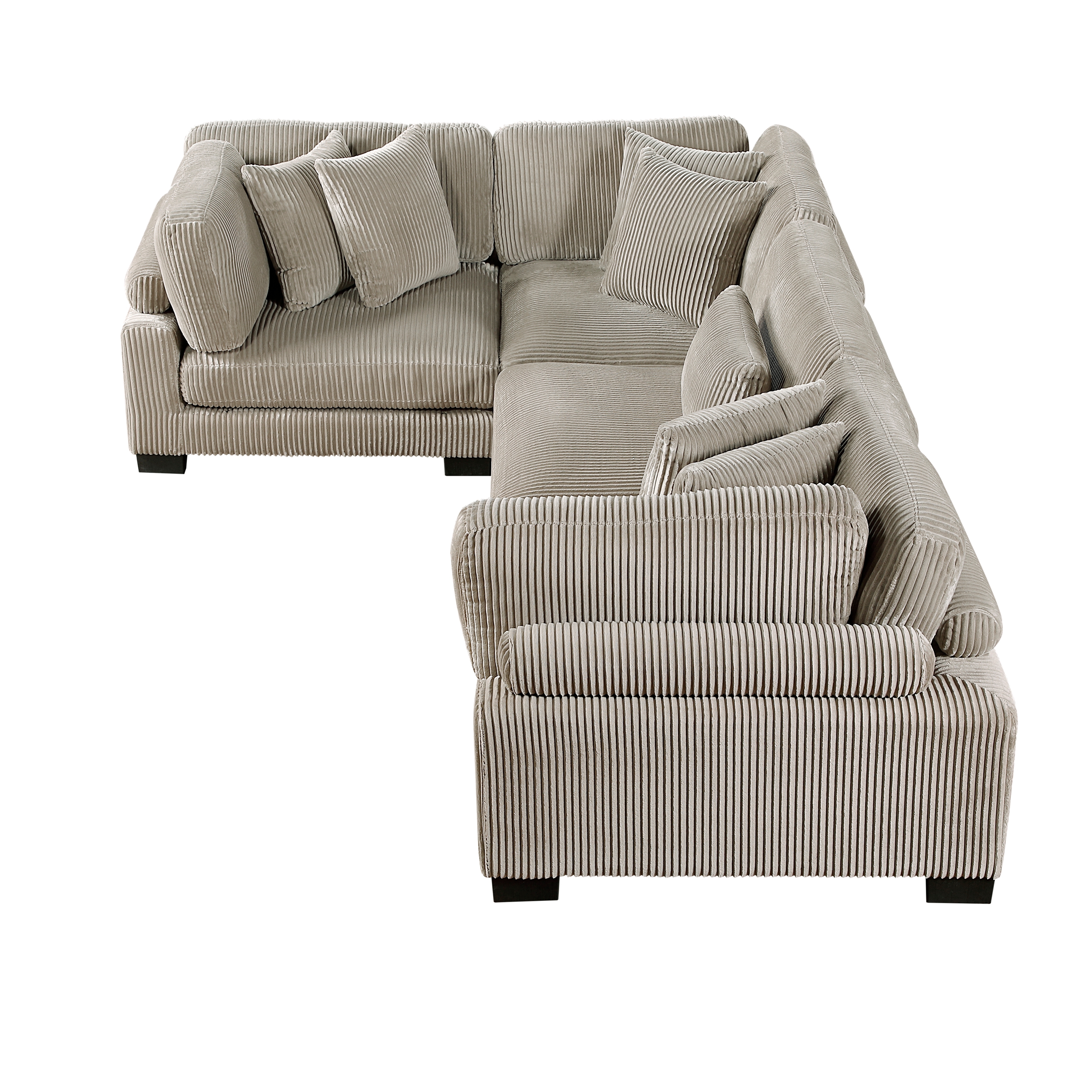 Homelegance Traverse 4-Piece Sectional Sofa