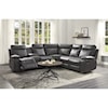 Homelegance Furniture Socorro 3-Piece Reclining Sectional Sofa