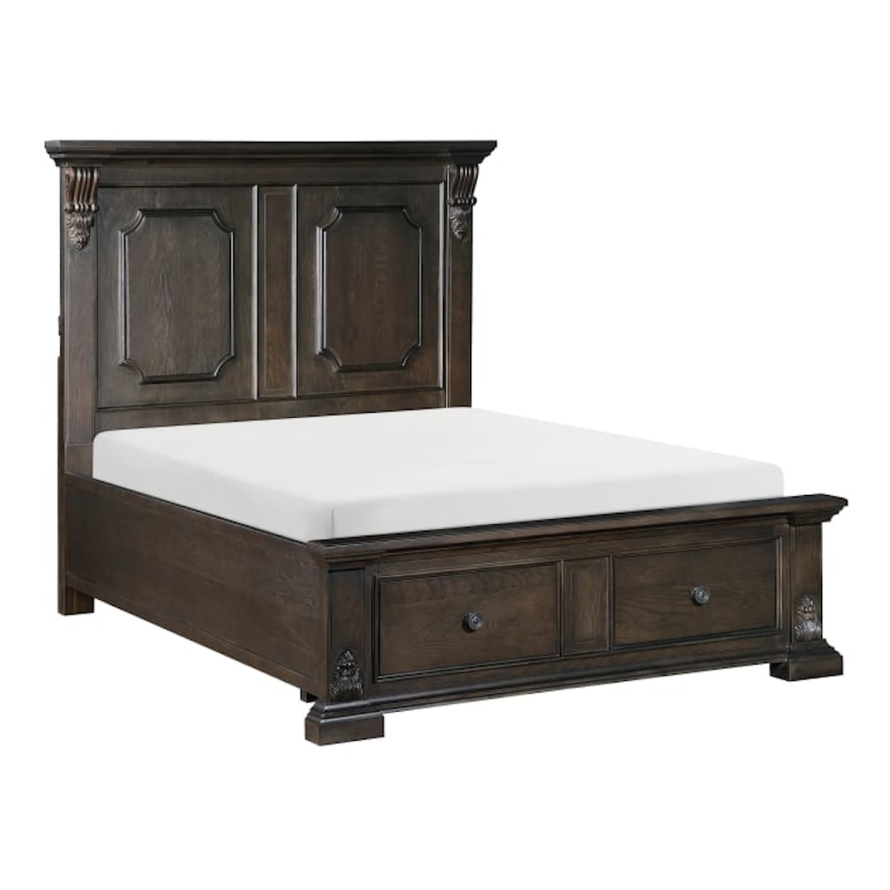 Homelegance Furniture Cornwall Queen Storage Bed