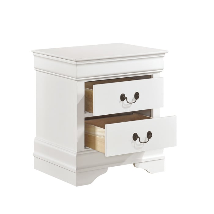 Homelegance Mayville 2-Drawer Nightstand