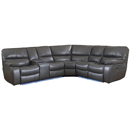 3-Piece Power Reclining Sectional Sofa