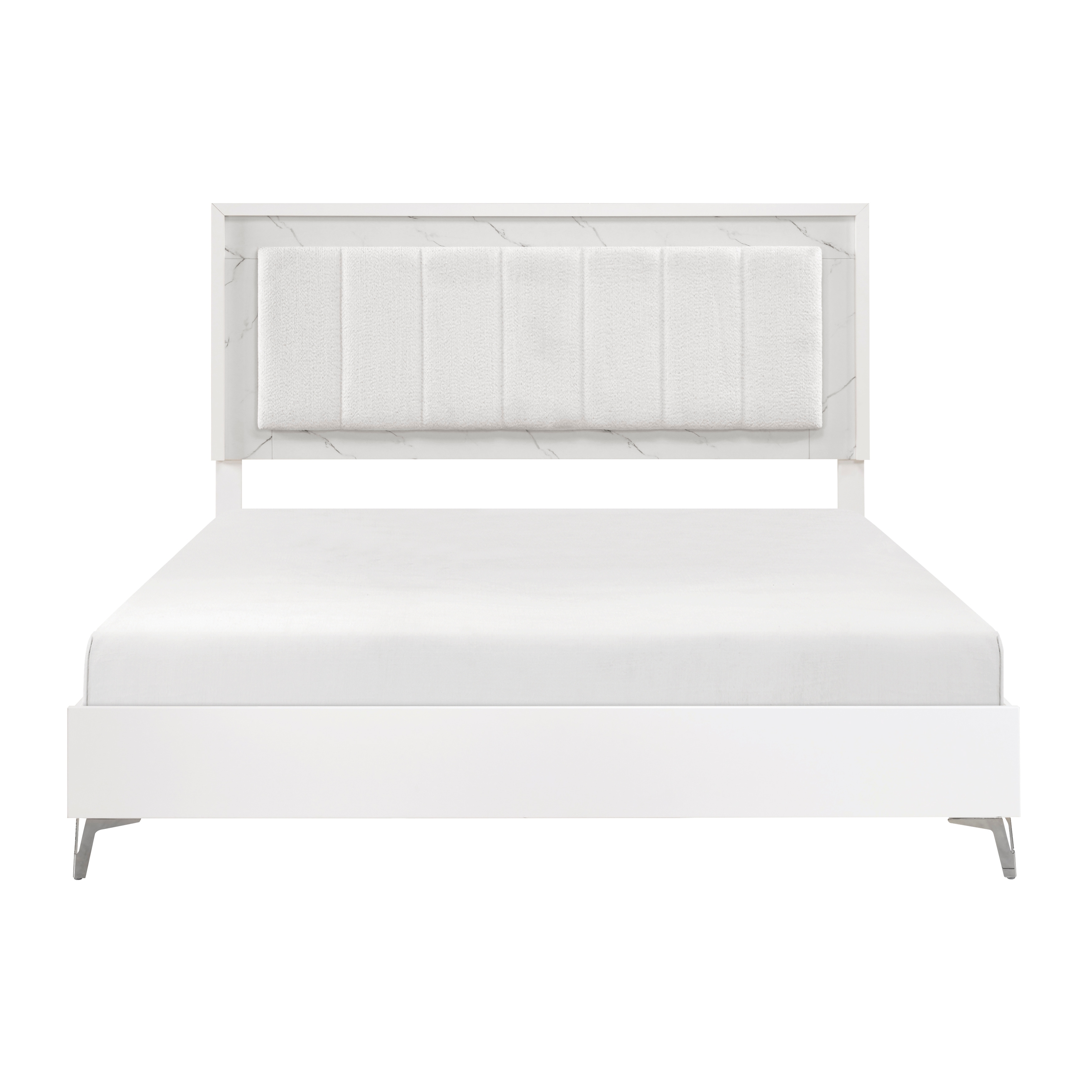 Homelegance 2457 Ripple Upholstered Cal King Bed