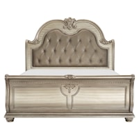 Traditional King Sleigh Bed