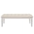 Homelegance Allura Glam Bench with Crystal Button Tufting