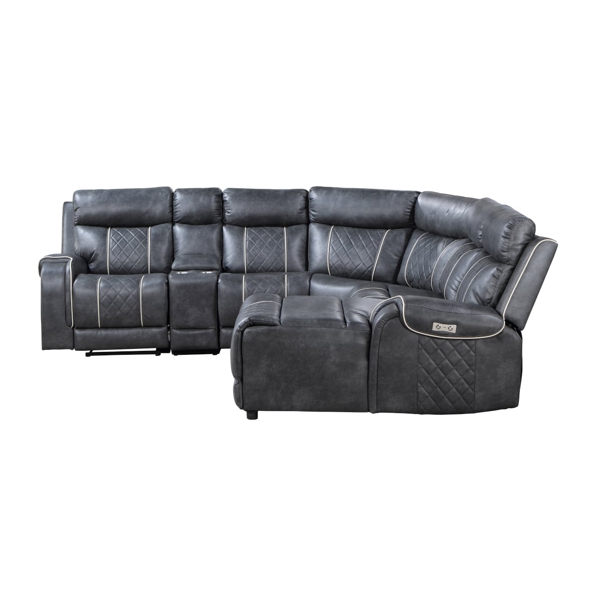 6-Piece Power Reclining Sectional Sofa