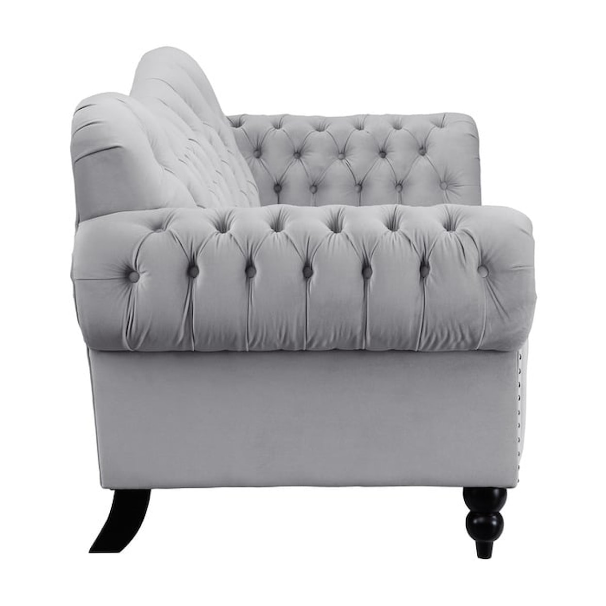 Homelegance Furniture Rosalie Button-Tufted Loveseat