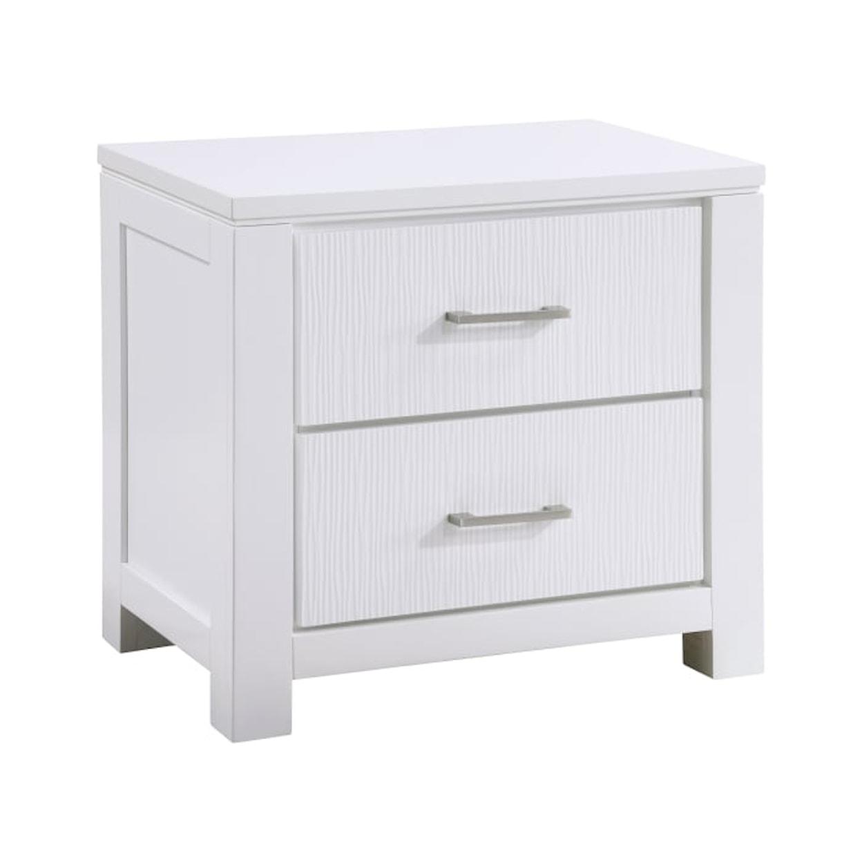 Homelegance Furniture Prism 2-Drawer Nightstand