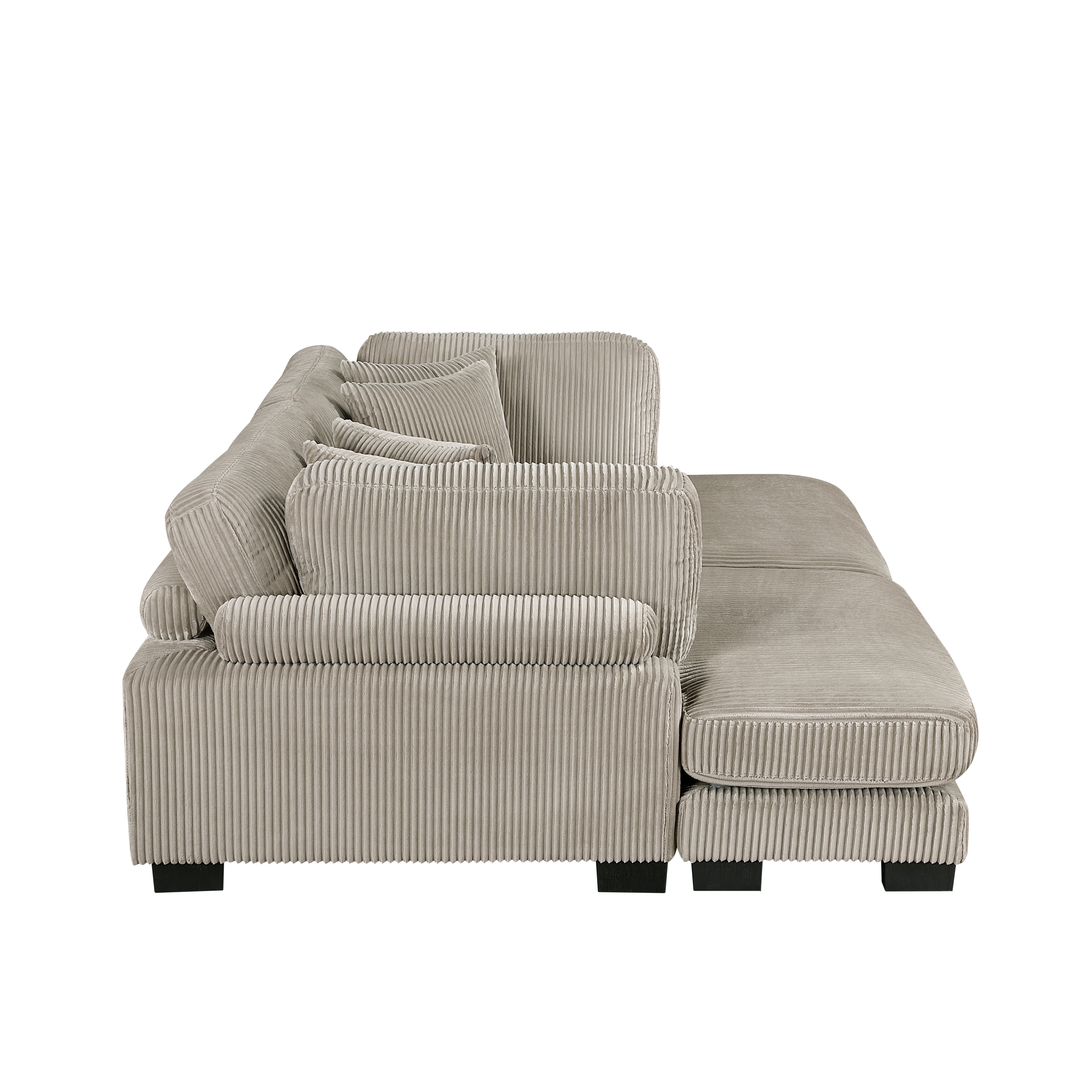 Homelegance Traverse 2-Piece Chaise Lounge Sectional Sofa