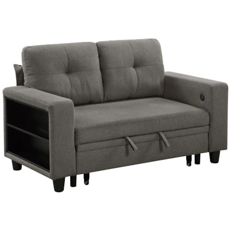 Loveseat with Pull-Out Bed