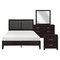 Contemporary 4-Piece Queen Bedroom Set