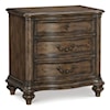 Homelegance Court Heath 3-Drawer Nightstand