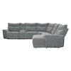 Homelegance Furniture Tesoro 6-Piece Modular Reclining Sectional Sofa