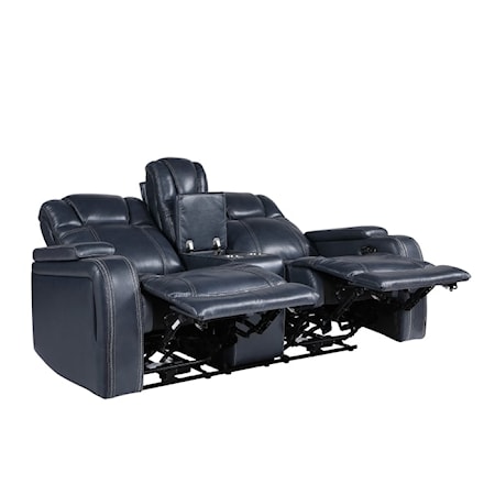 Power Reclining Loveseat w/Center Console