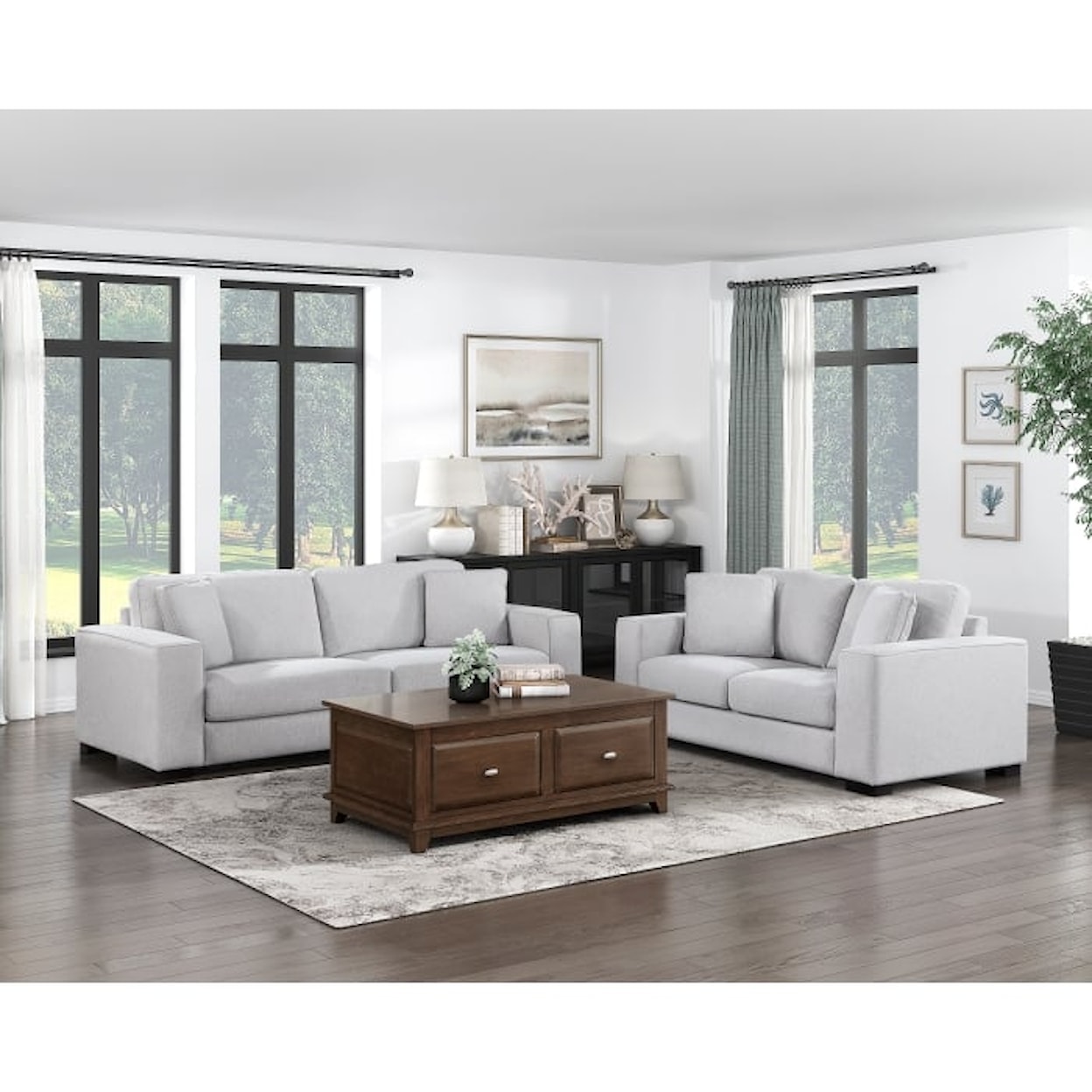 Homelegance Furniture Solaris 2-Piece Living Room Set