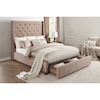 Homelegance Furniture Fairborn King  Bed with Storage FB