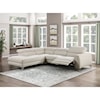 Homelegance Furniture Bienvenue 2-Piece Power Reclining Sectional