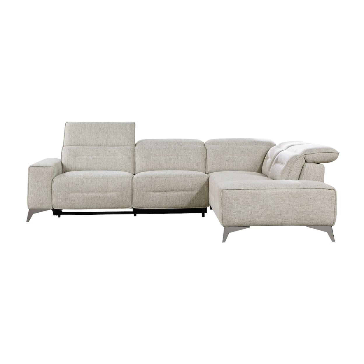 Homelegance Furniture Adahlia 2-Piece Power Reclining Sectional