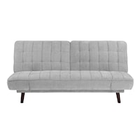 Transitional Sofa Sleeper with Tufted Detail