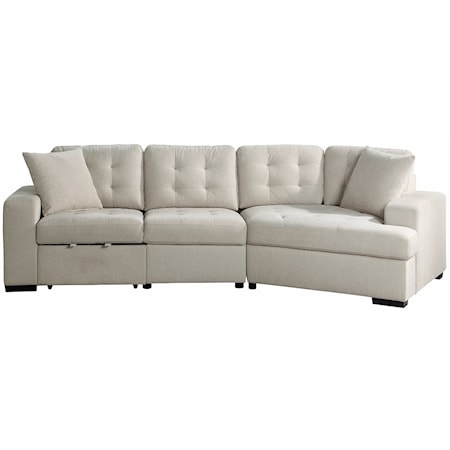 2-Piece Sectional Sofa
