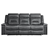 Homelegance Furniture Darwan Lay Flat Reclining Sofa