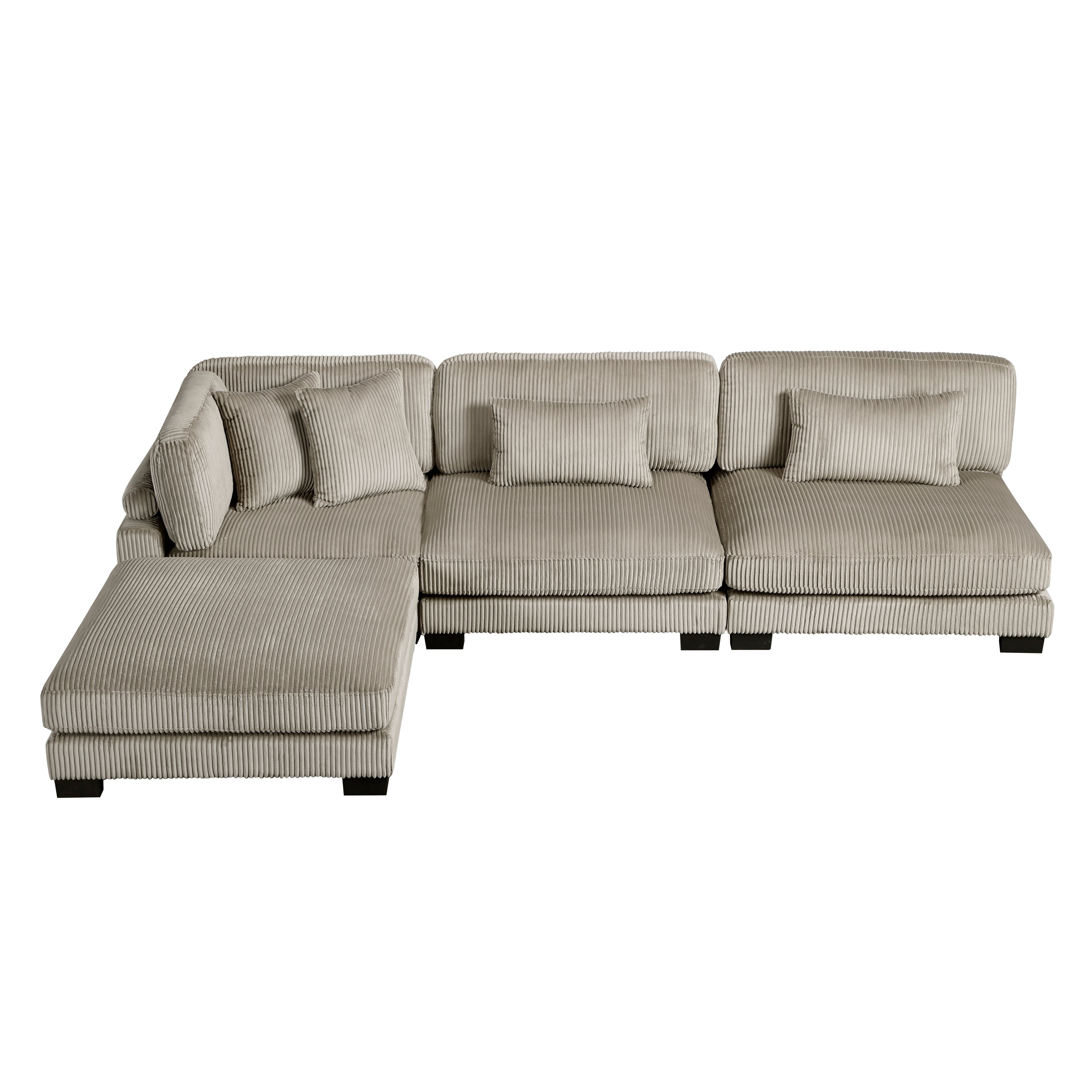 Homelegance Traverse 4-Piece Modular Sectional Sofa