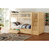 Homelegance Bartly Youth Storage Bunk Bed