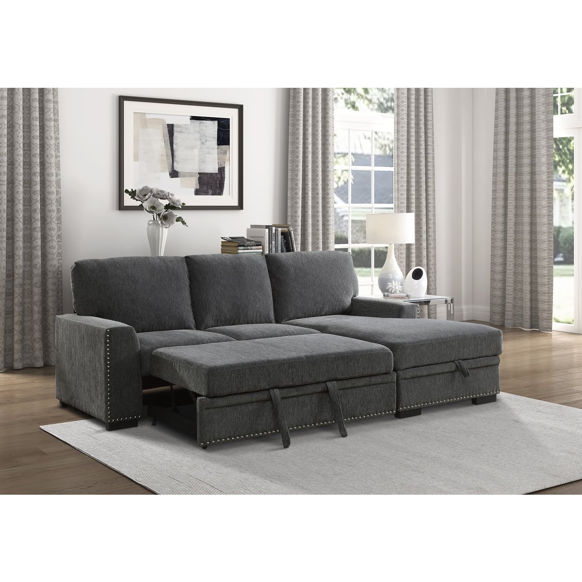 Homelegance Morelia 2-Piece Sectional Sofa