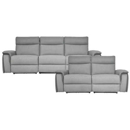 2-Piece Power Reclining Living Room Set