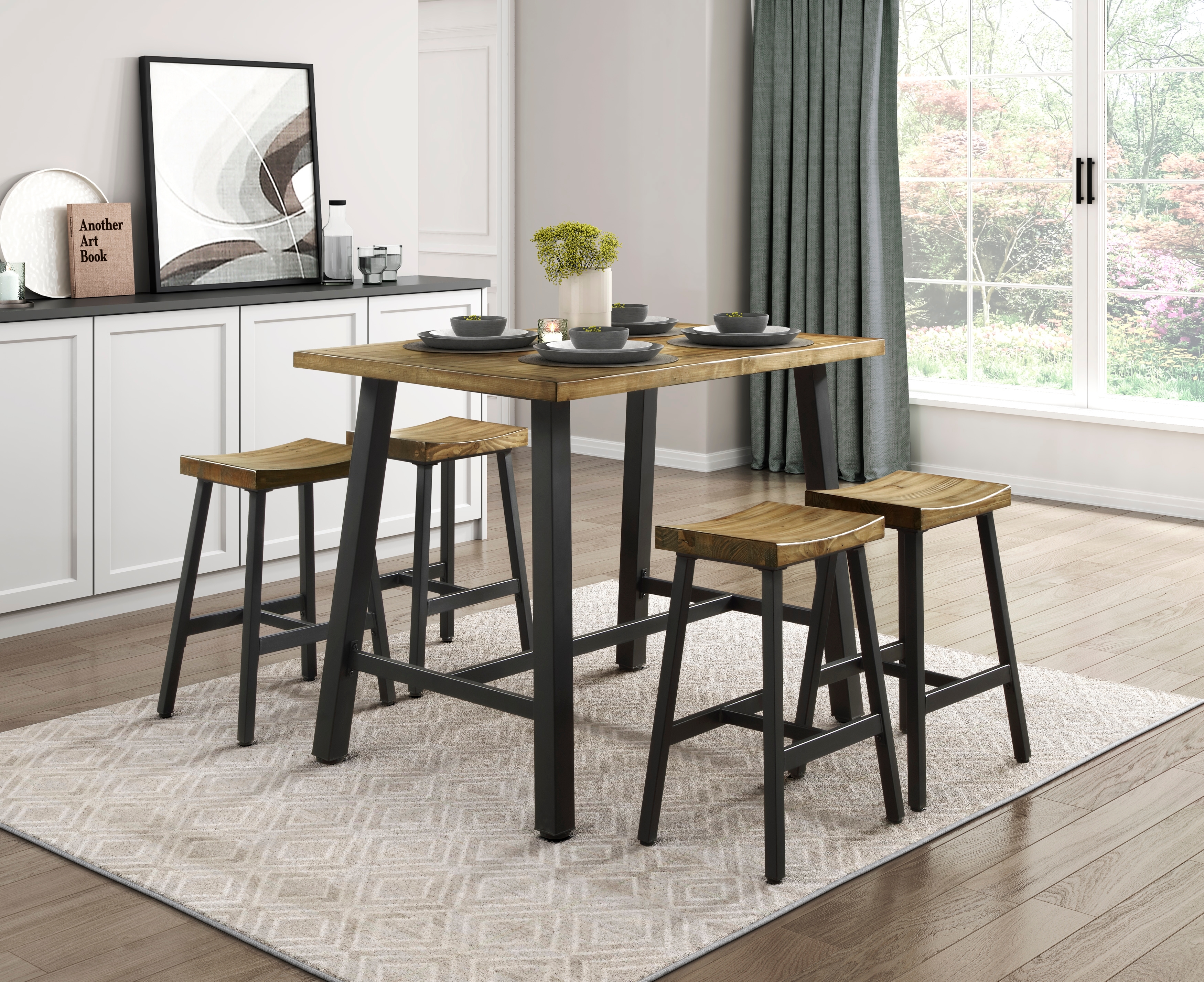 Backless Counter Height Stool