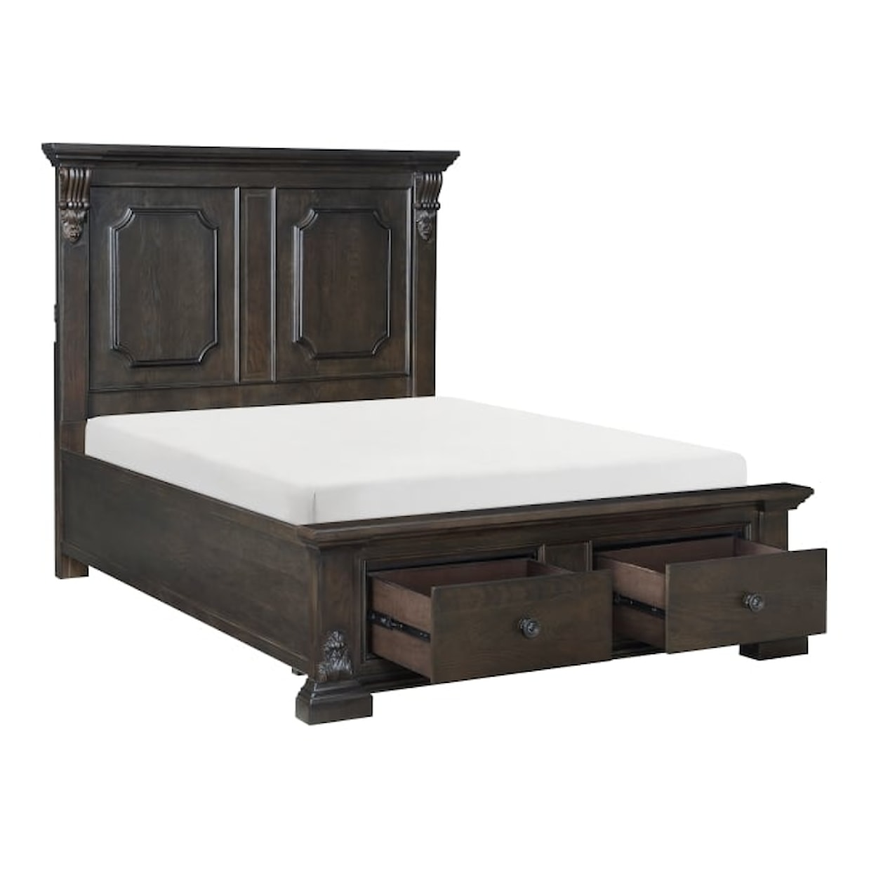 Homelegance Furniture Cornwall Eastern King Storage Bed