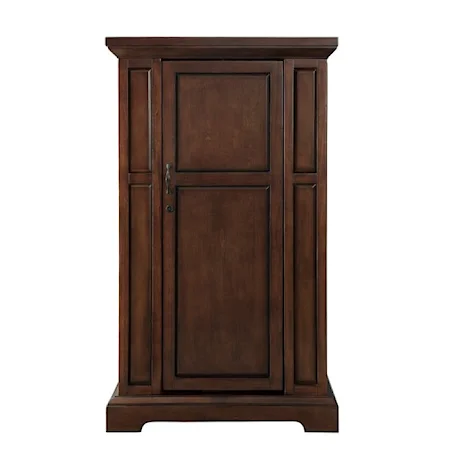 Traditional Wine Cabinet with Hidden Side Storage
