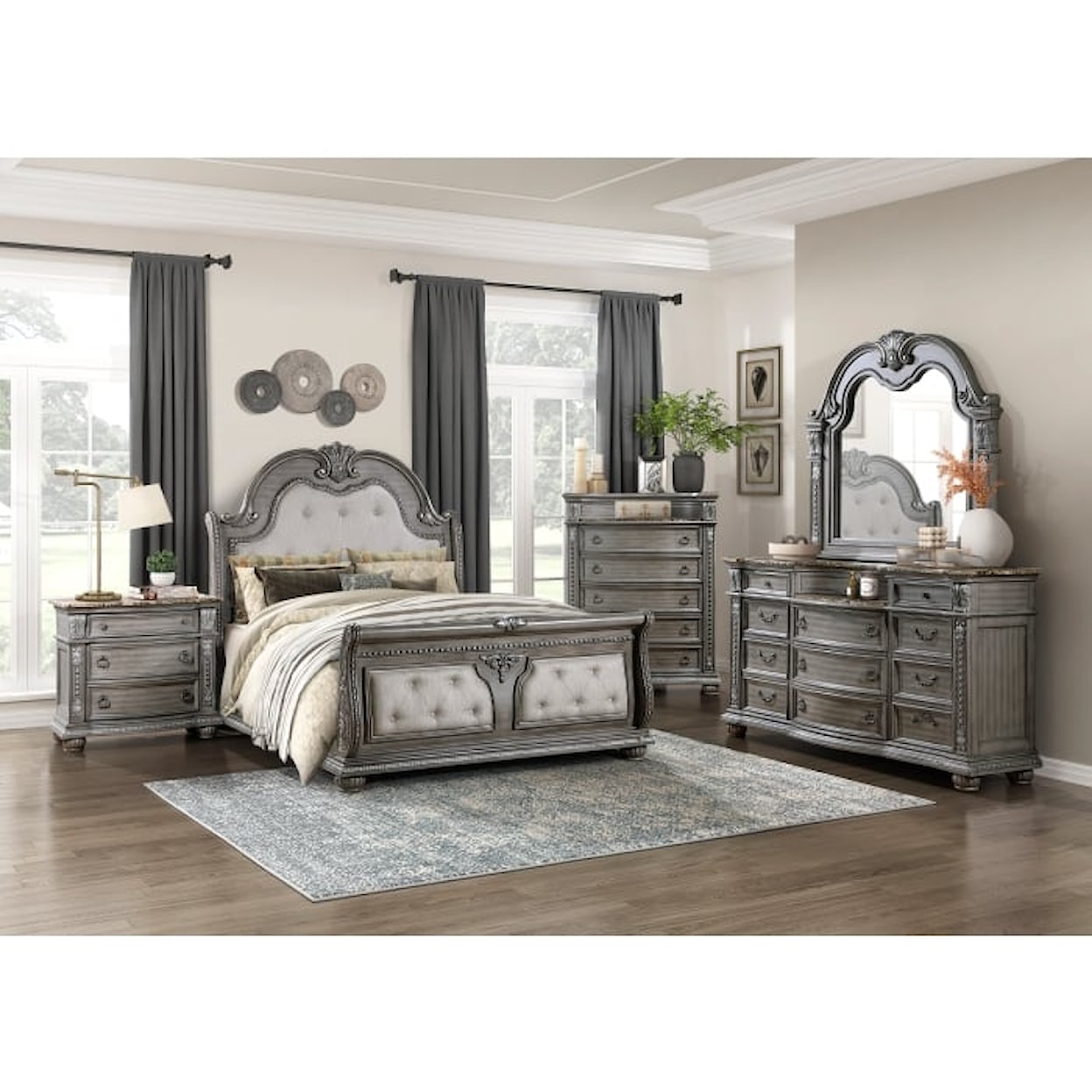 Homelegance Furniture Bennington 5-Drawer Bedroom Chest